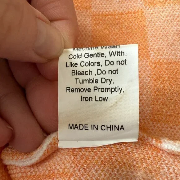 Women's XS/S Princess Polly Orange Checkmate Print Halter Bodycon Knit Mini - Picture 8 of 8